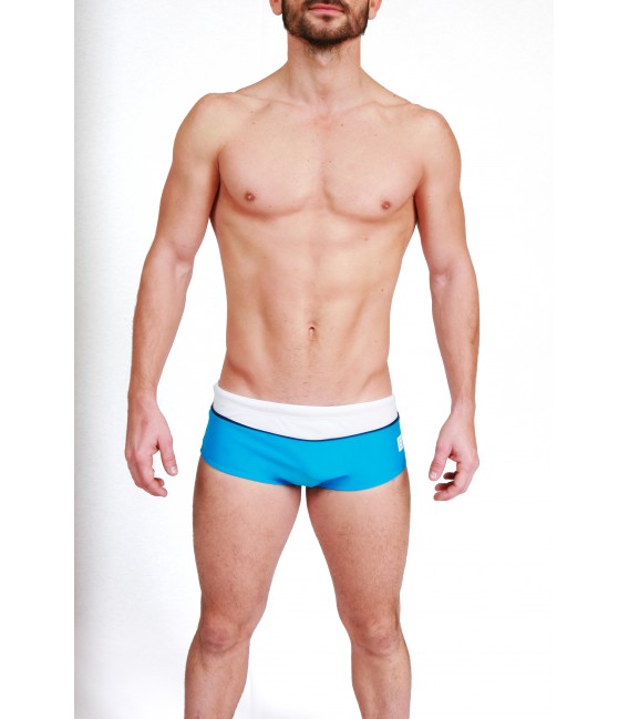 Two-colored brazilian trunks - Blue Sky