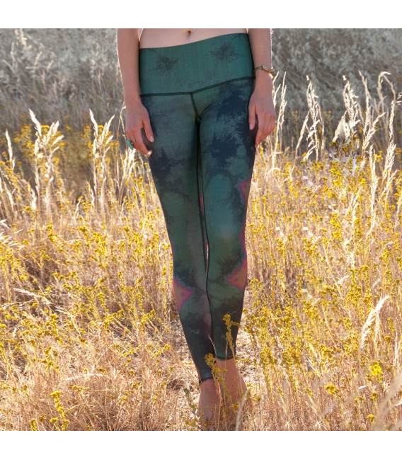 TEEKI - Eagle Feather Green Hot Pant